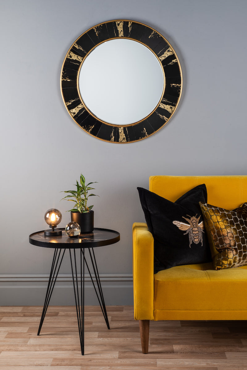 Finn Grey Stone End Table