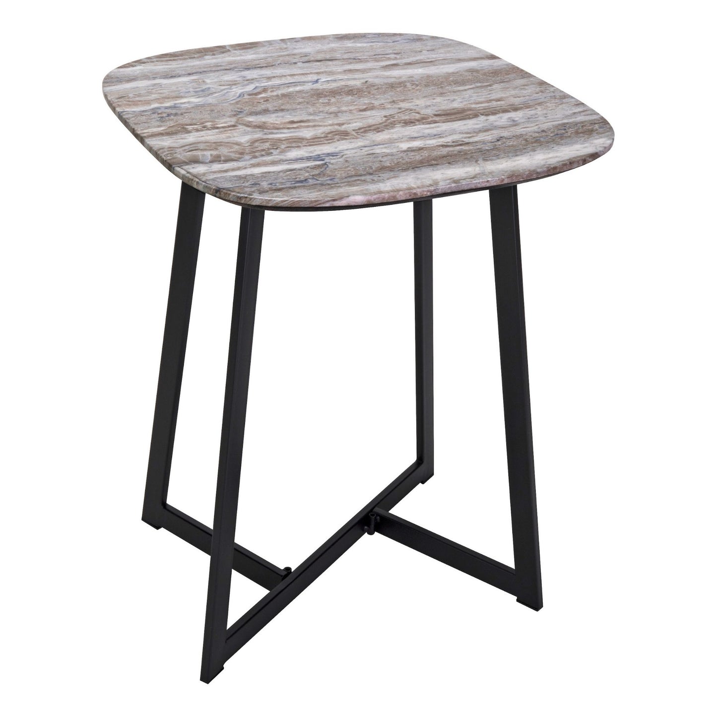 Pavlos Stone Veneer Side Table