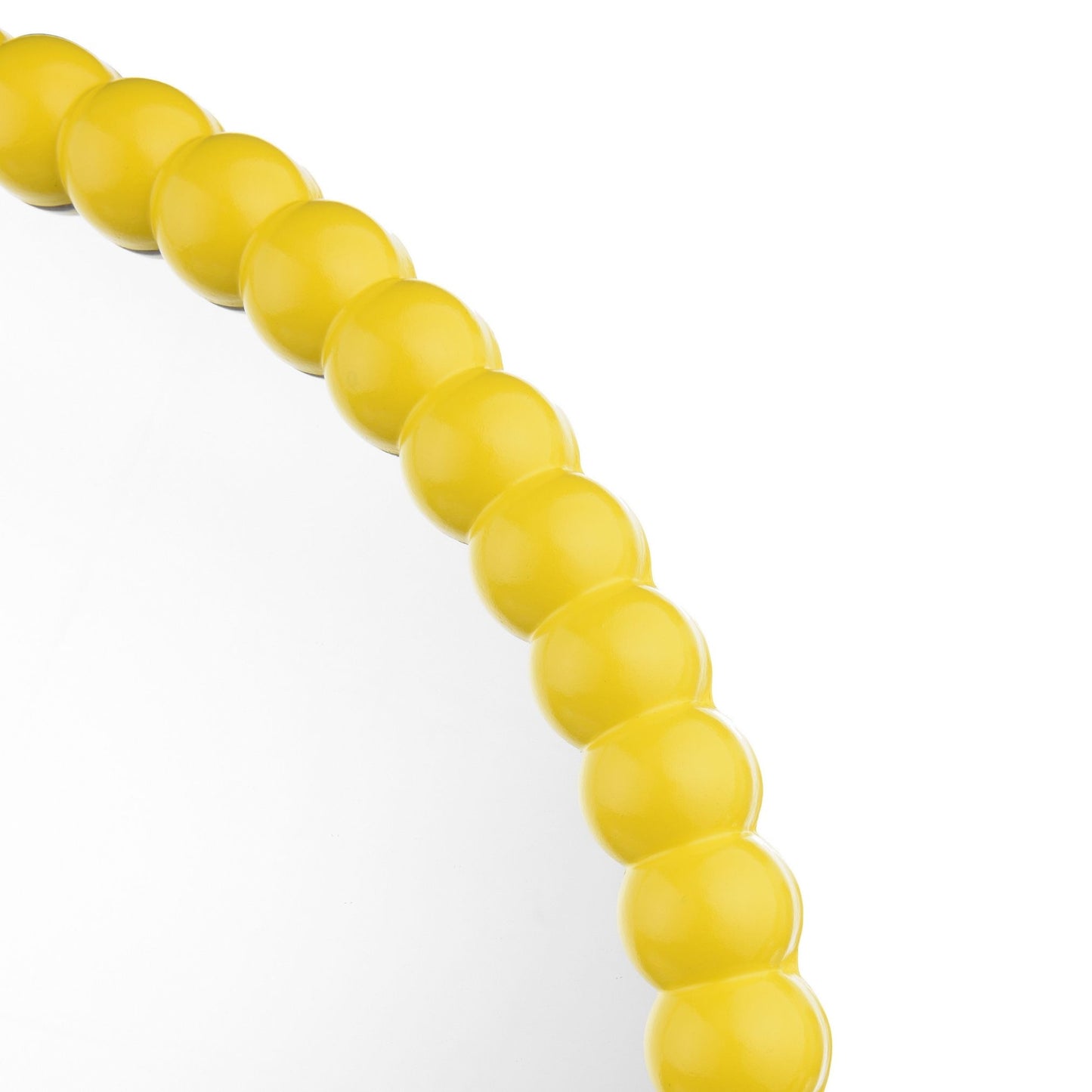 Ruan Round Mirror Yellow