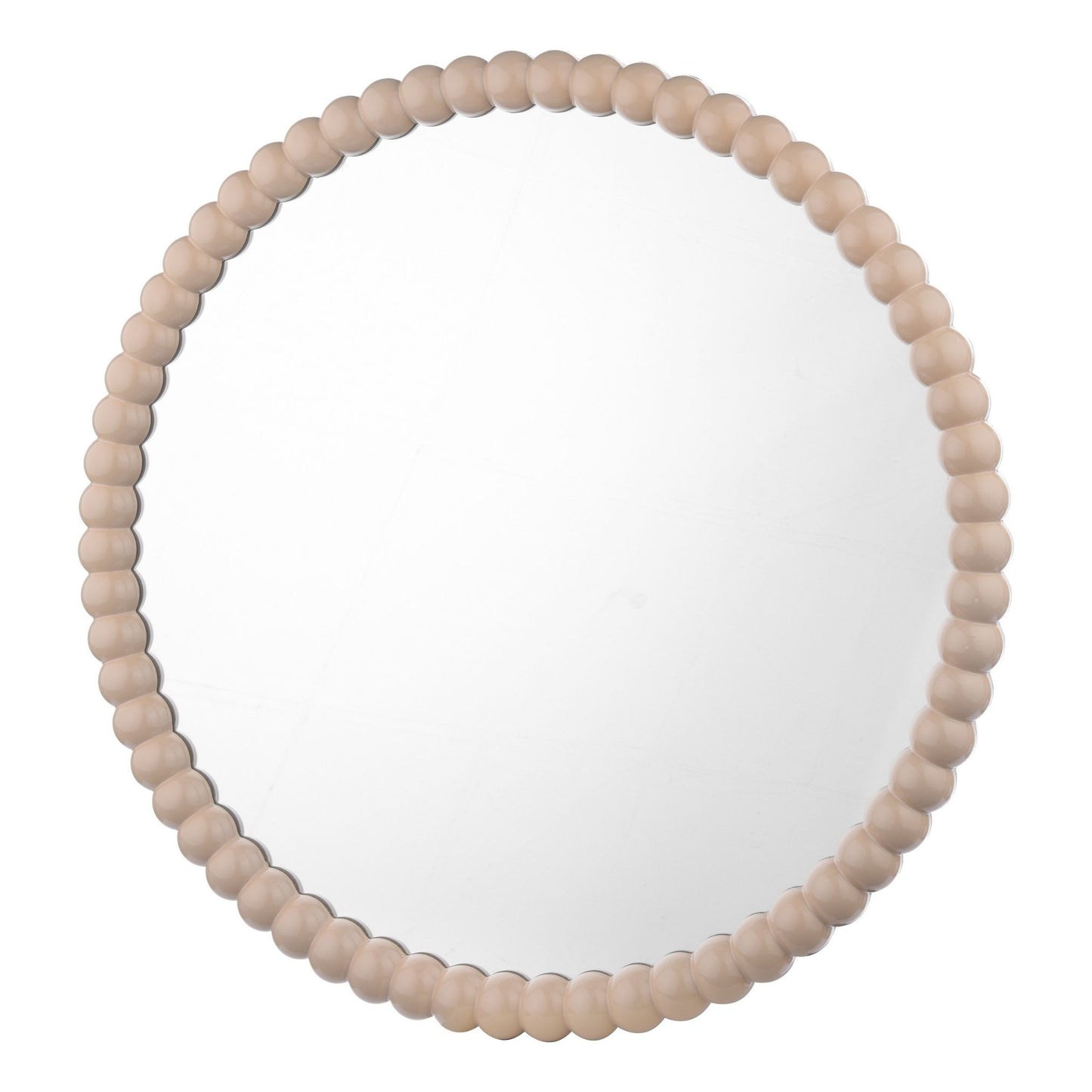 Ruan Round Mirror Cream