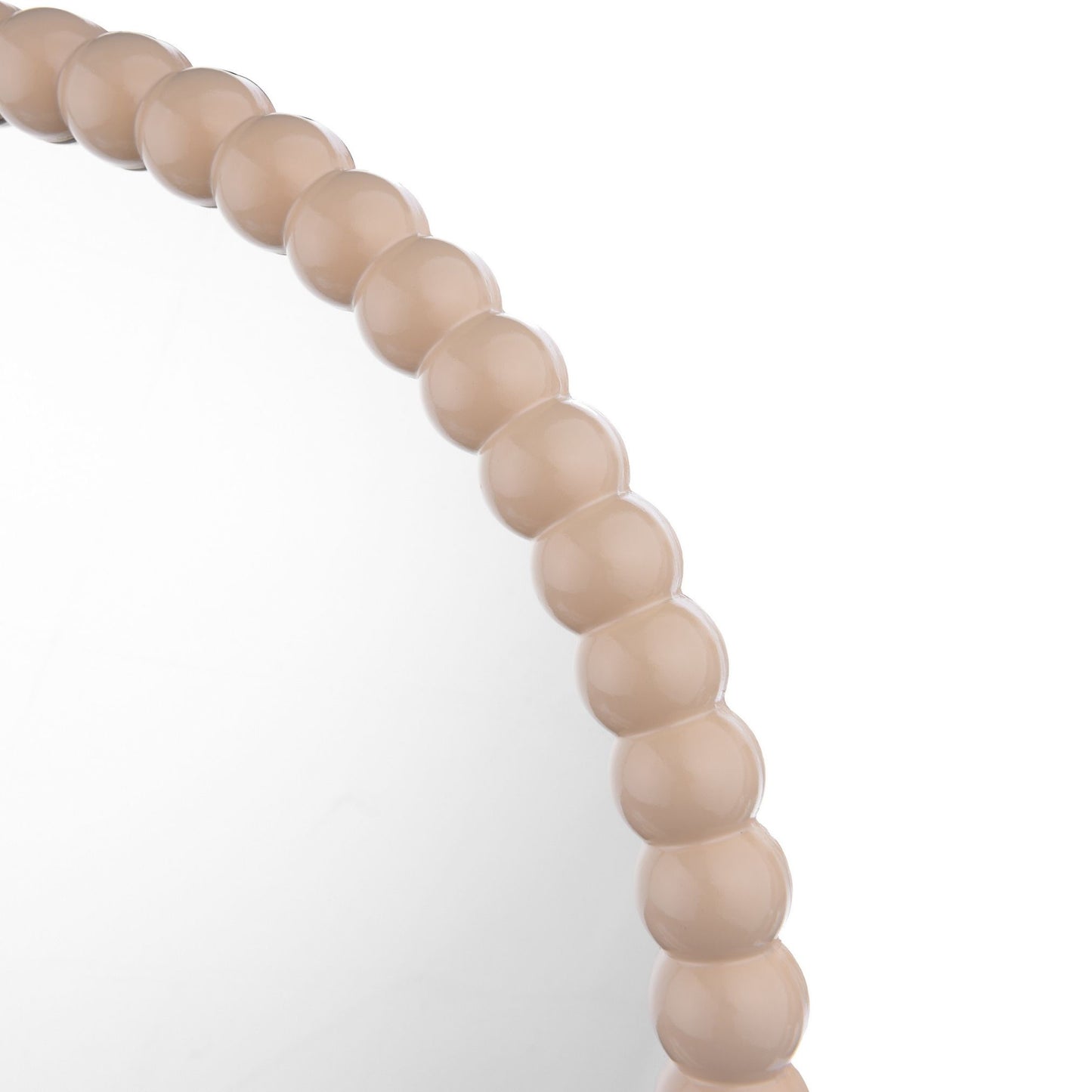 Ruan Round Mirror Cream