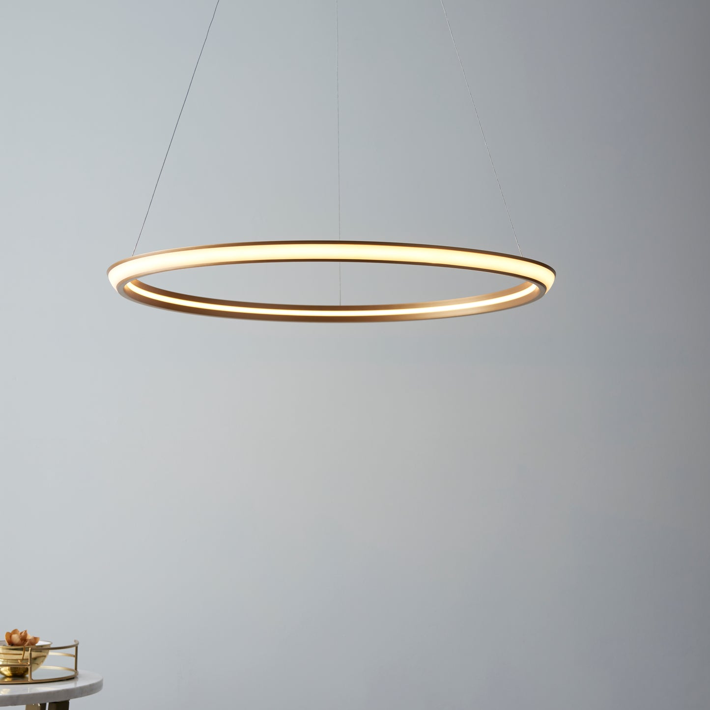 Keren LED Gold Ceiling Pendant