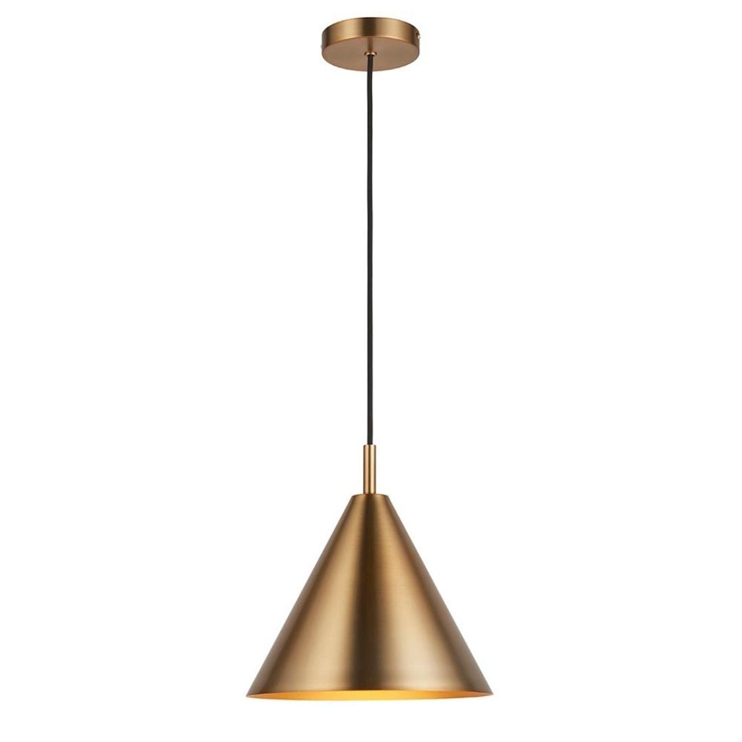 Cape Antique Brass Pendant Ceiling Light