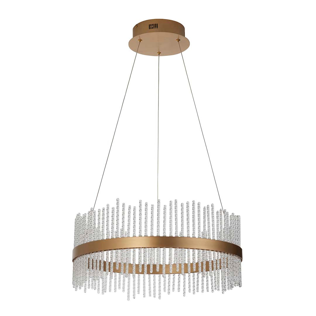 Virbrook Medium Gold LED Pendant Ceiling Light