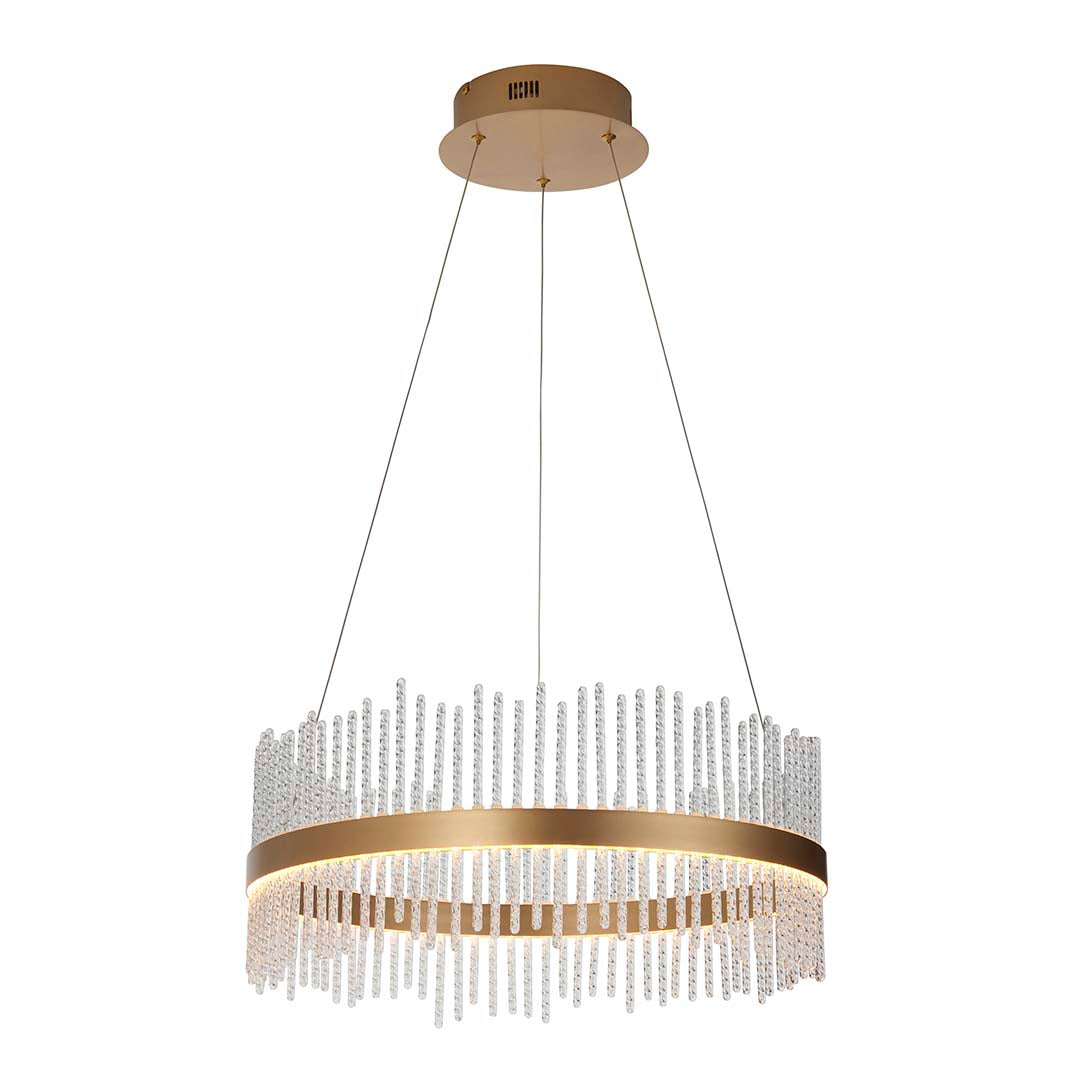 Virbrook Medium Gold LED Pendant Ceiling Light