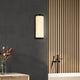 Nile Black & Marble Effect LED Wall Light Small