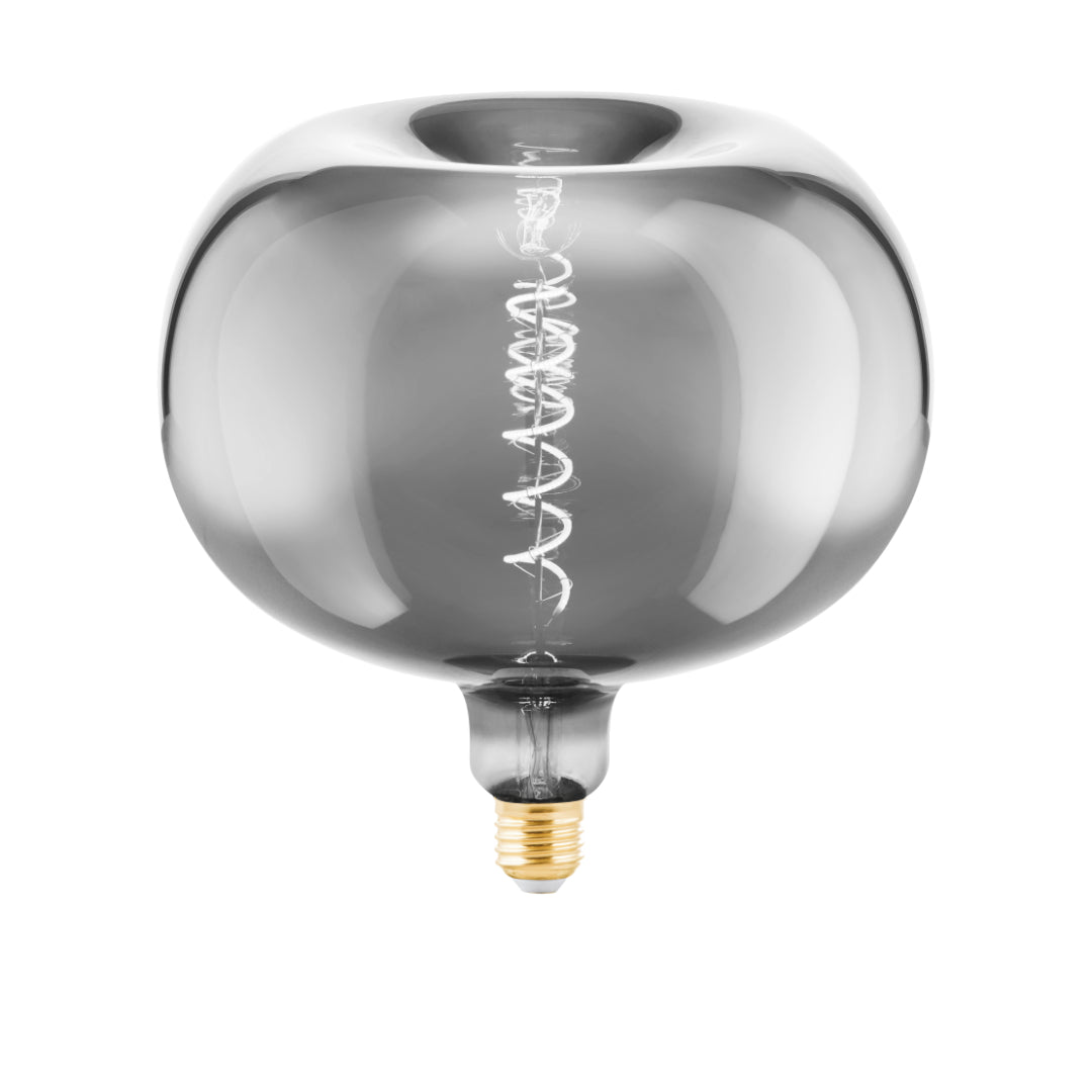 Distorded Bulb LED E27 Chrome