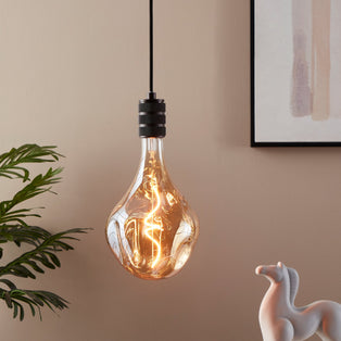 Distorted Bulb LED E27 Amber