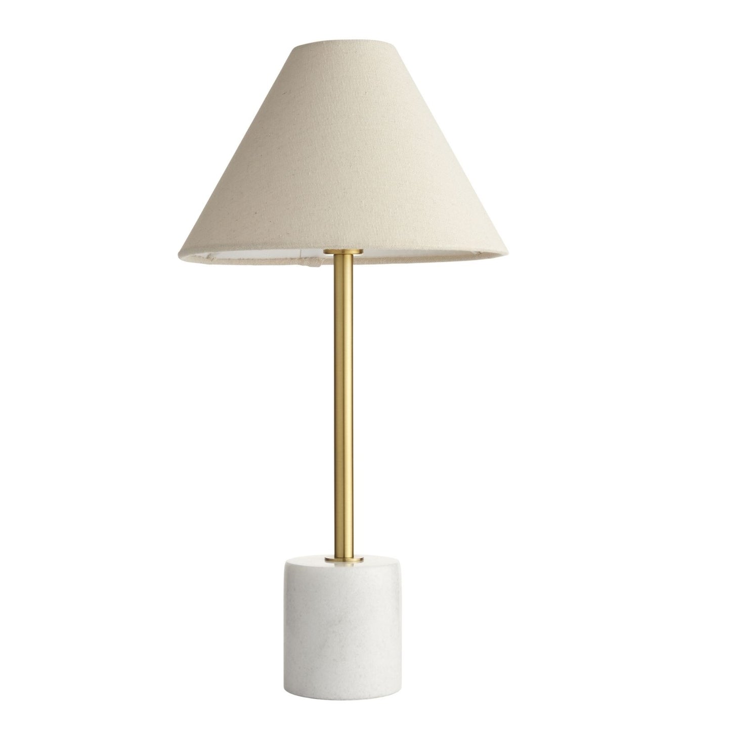Bertoia Brass & Marble Table Lamp