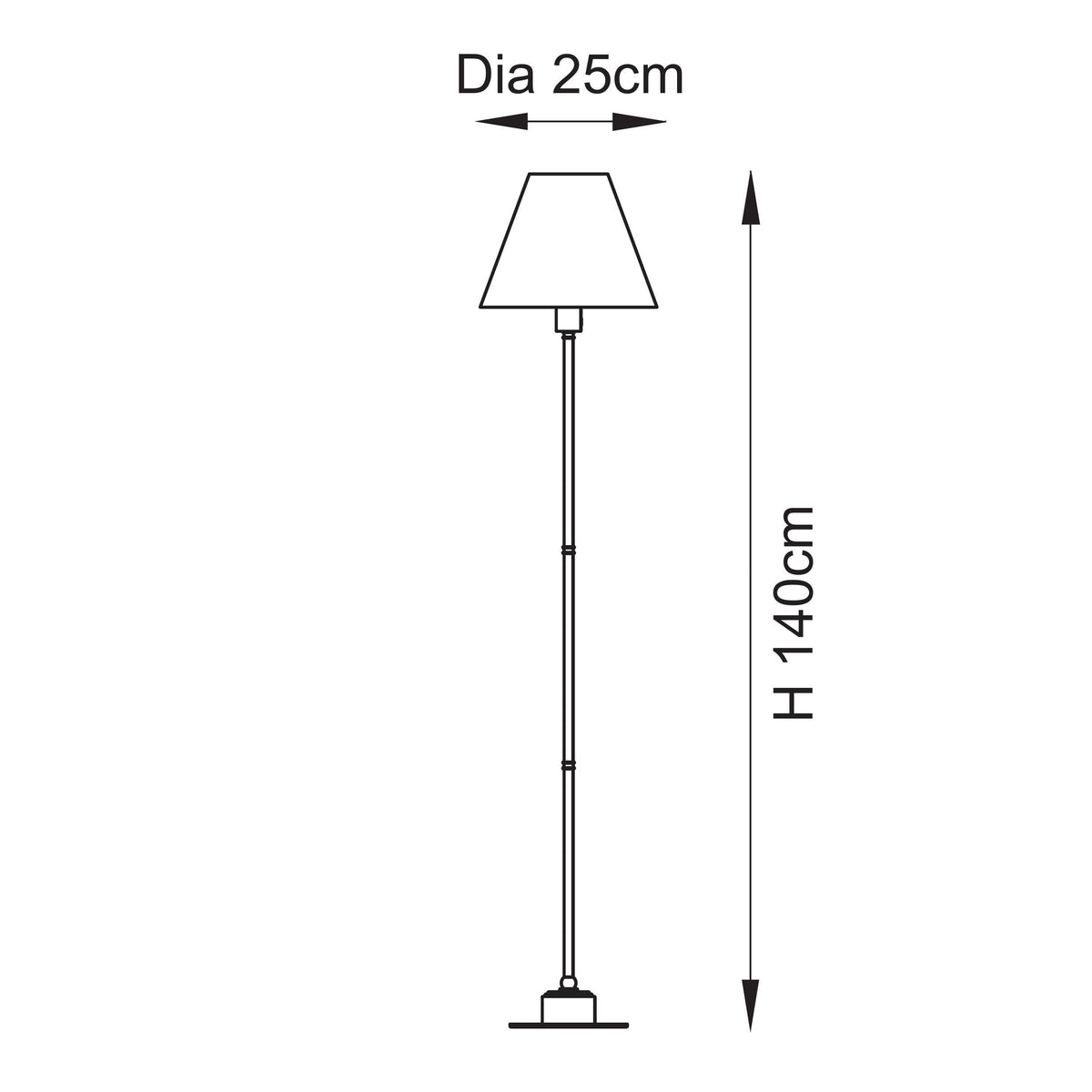 Burley Aged Brass Rechargeable Floor Lamp with Green Leaf Shade