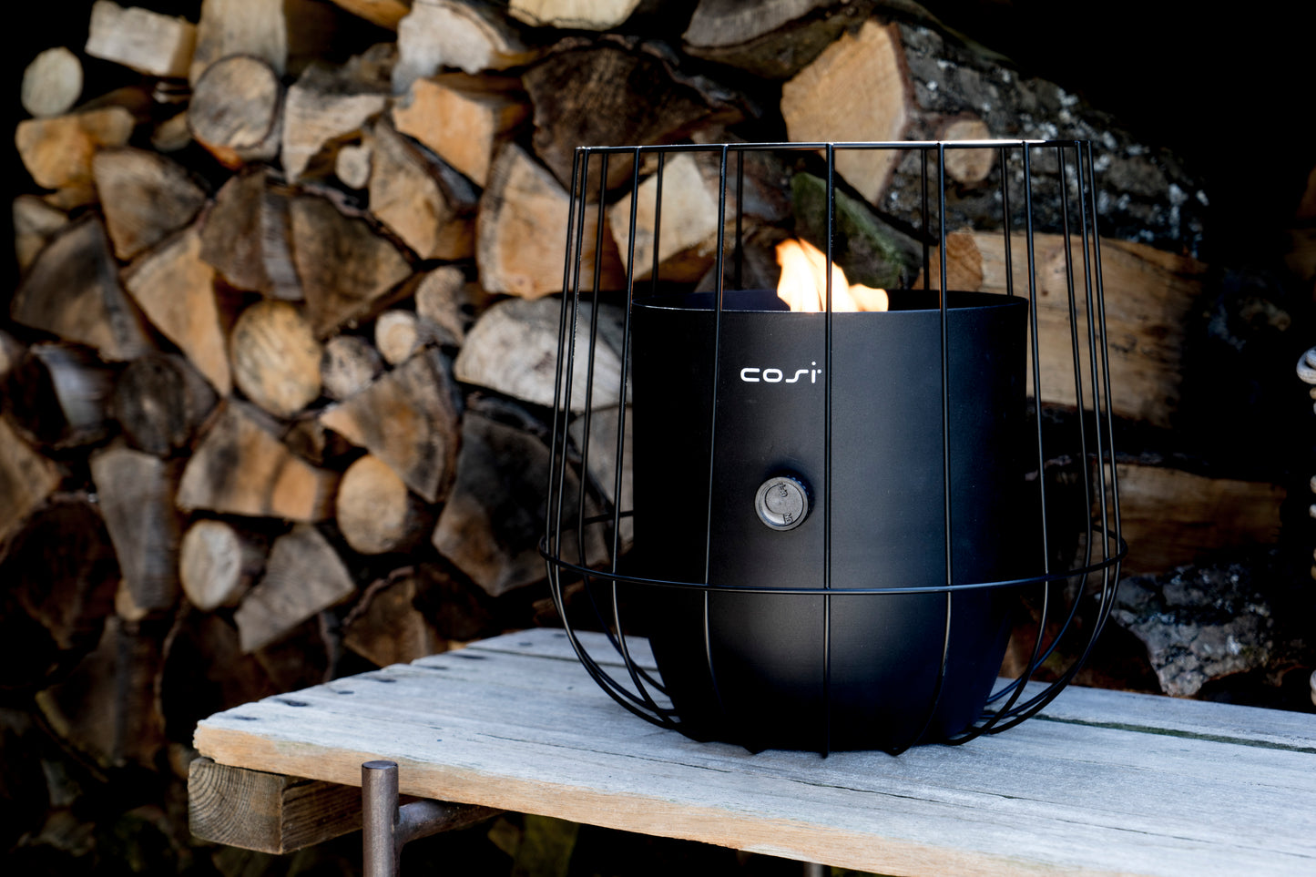 Cosiscoop Black Basket Lantern