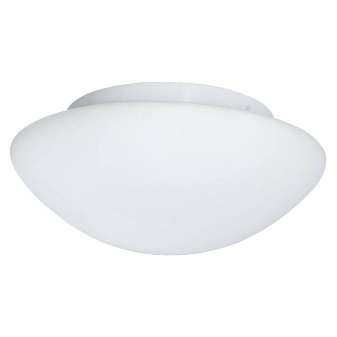 Small Flush Bathroom Ceiling Light White 30cm