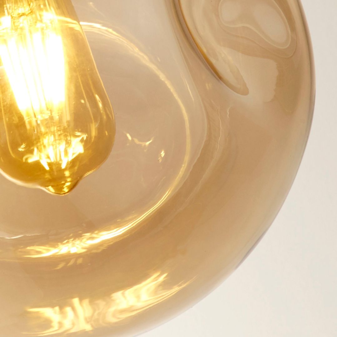 Punch 3 Light Glass Bar Pendant Light