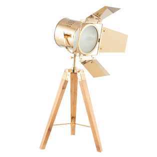 Hereford Gold Tripod Table Lamp