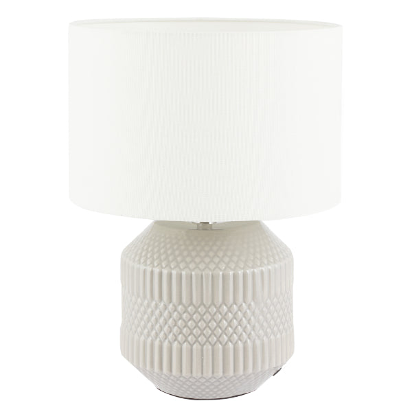 Meribel Small Grey Table Lamp