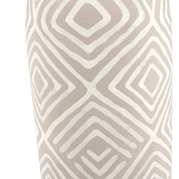 Margot Grey & Taupe Ceramic Table Lamp