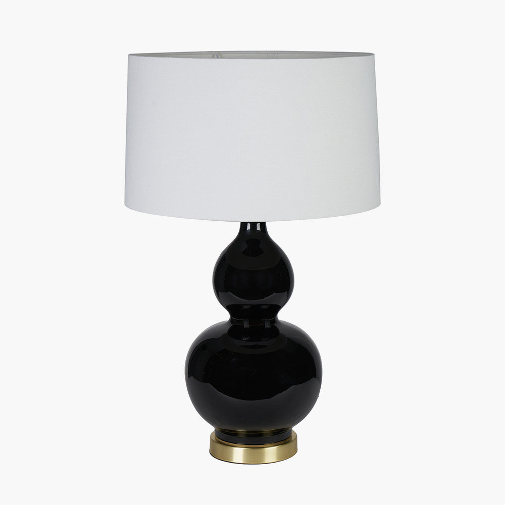 Gatsby Black and Gold Ceramic Table Lamp