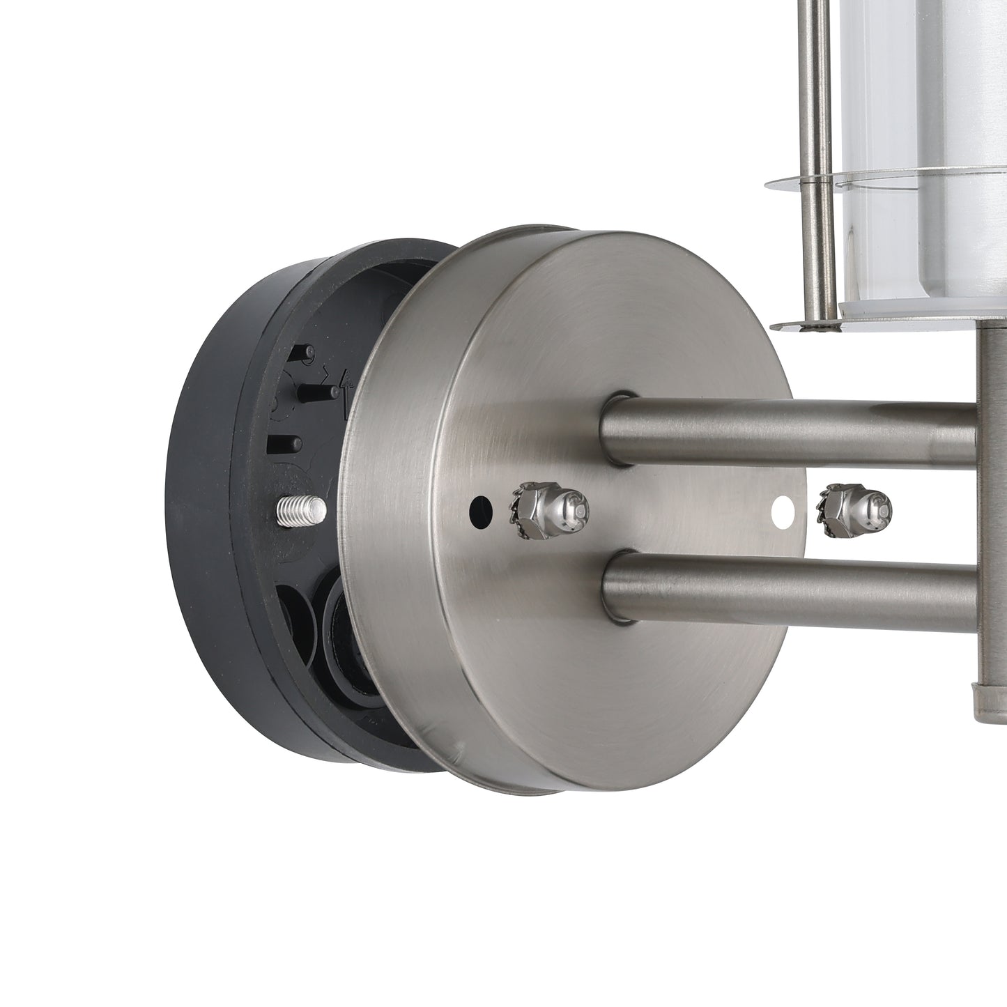 Lisio Silver Outdoor Wall Light