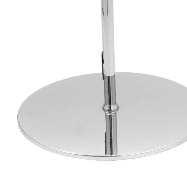 Asterope Opal & Polished Chrome Floor Lamp