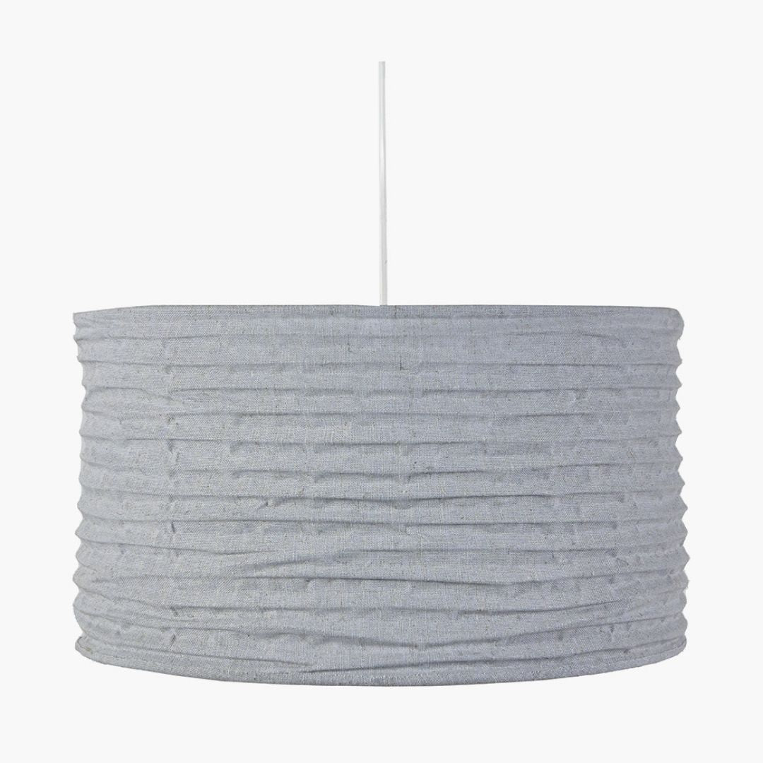 Patpong 50cm Grey Jute Easy Fit Pendant Shade