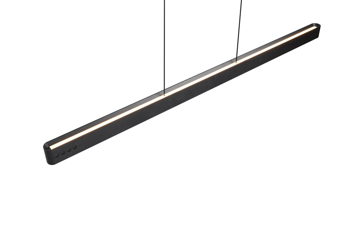 Donegal Matt Black LED Ceiling Pendant