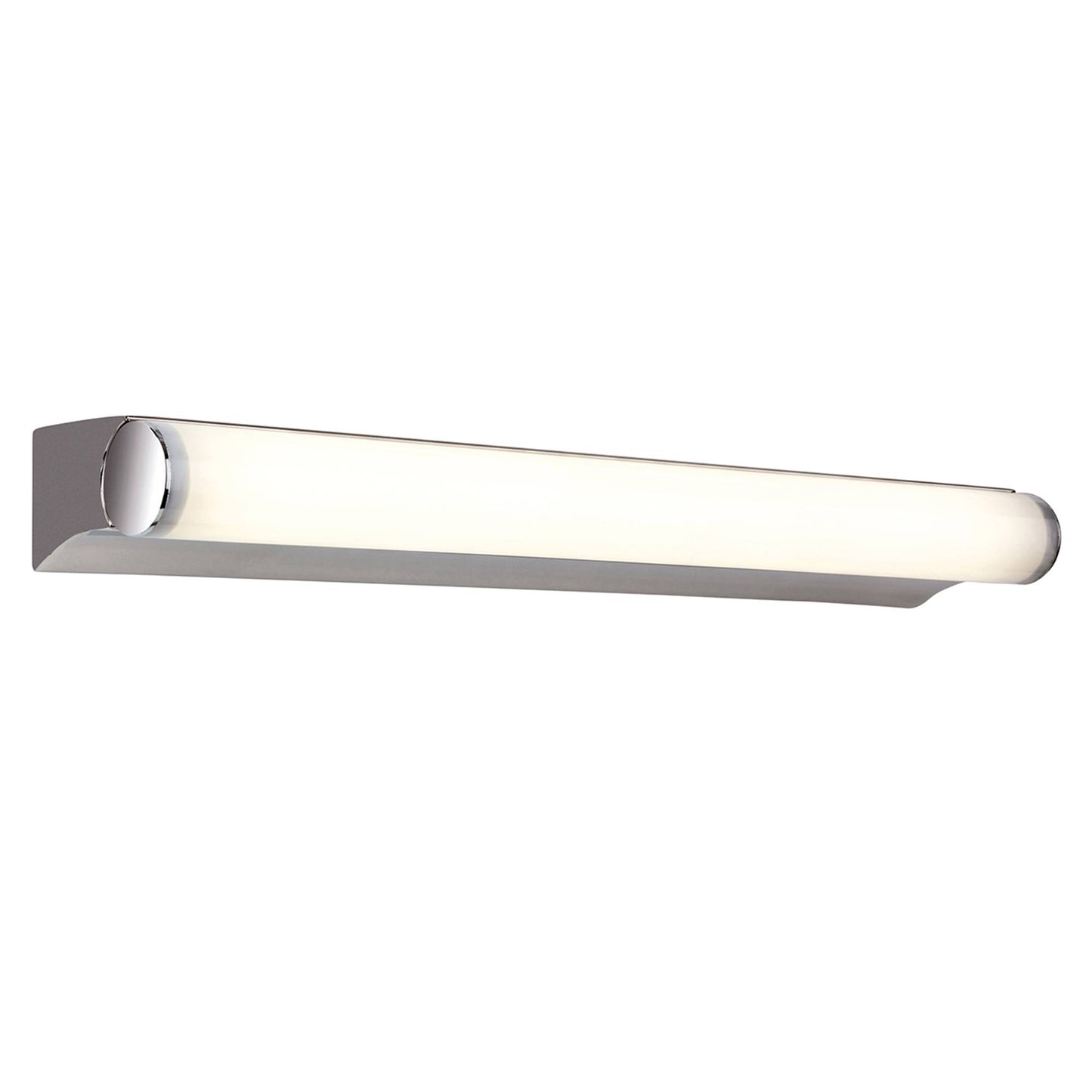 Polaris Polished Chrome Bathroom LED Wall Light