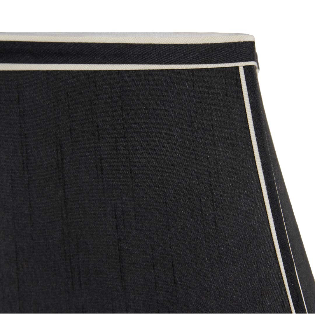 Lyla 40cm Bowed Black Shade