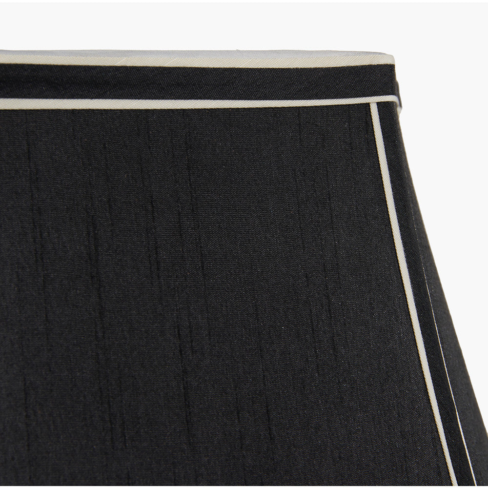 Lyla 50cm Bowed Black Shade