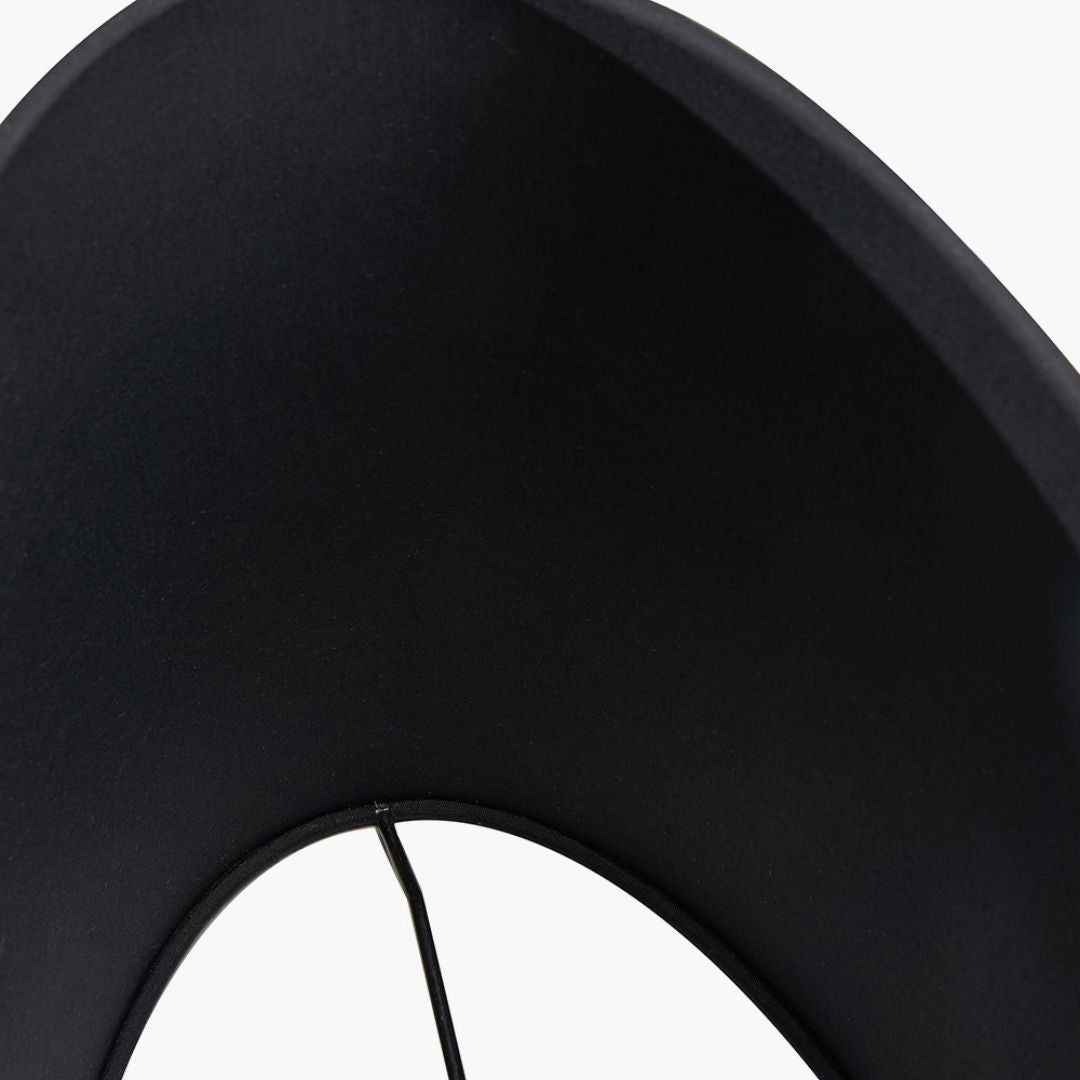 Mia 40cm Black Oval Shade