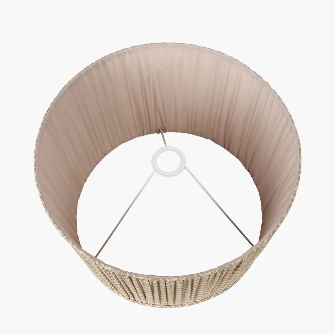 Vienna 40cm Taupe Chevron Shade