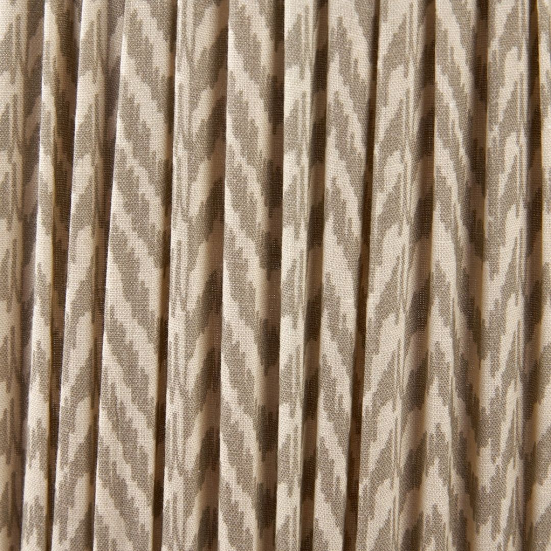 Vienna 40cm Taupe Chevron Shade