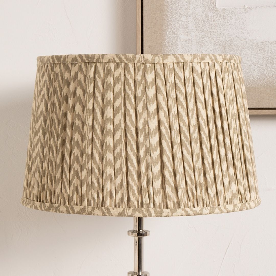 Vienna 40cm Taupe Chevron Shade