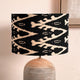 Lars 35cm Black Ikat Drum Shade