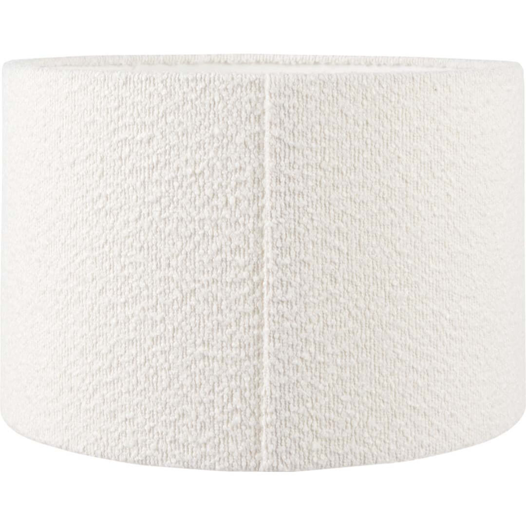 Rouen 40cm Cylinder White Shade