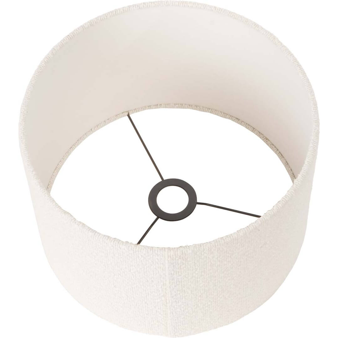 Rouen 40cm Cylinder White Shade