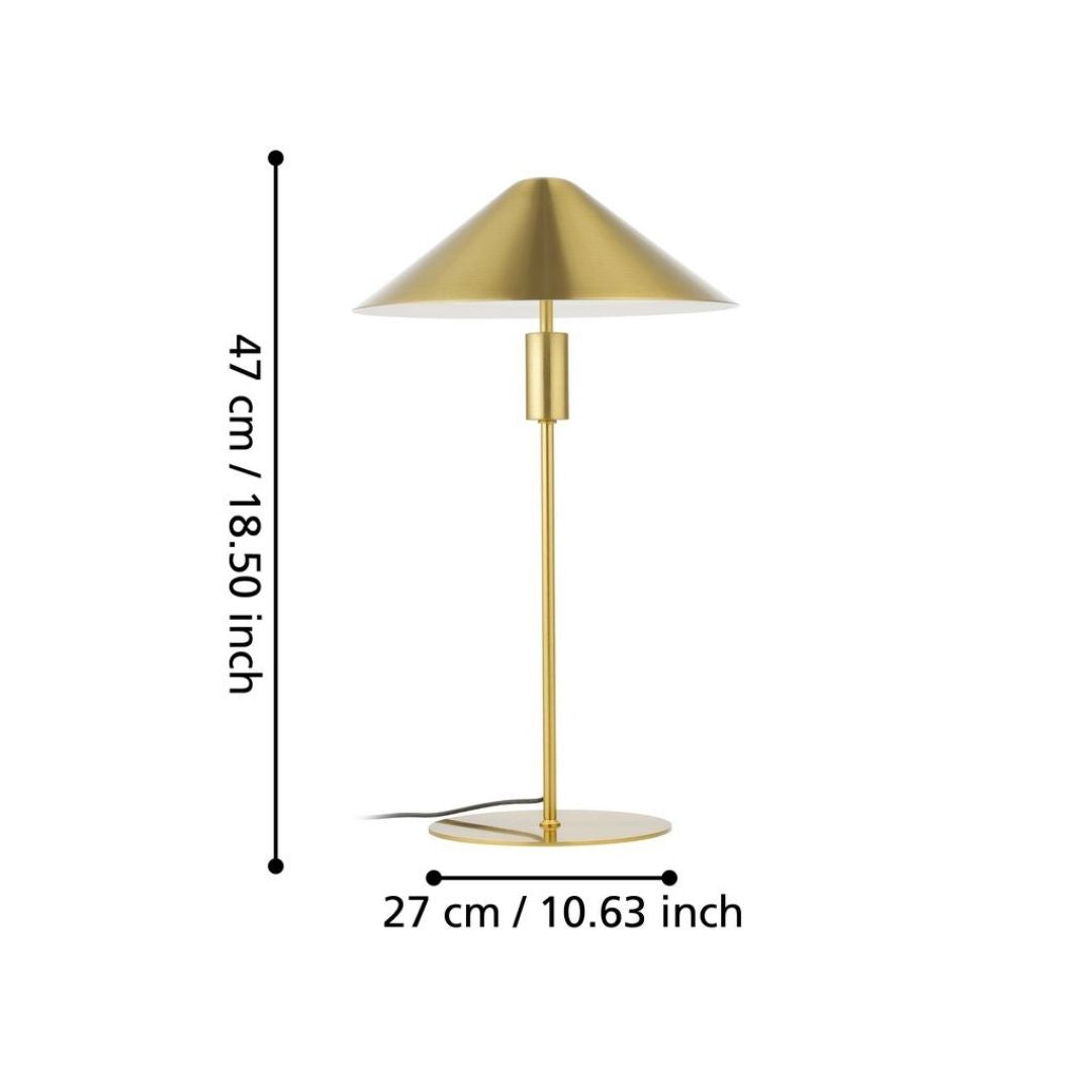 Paraguay Gold LED Table Lamp