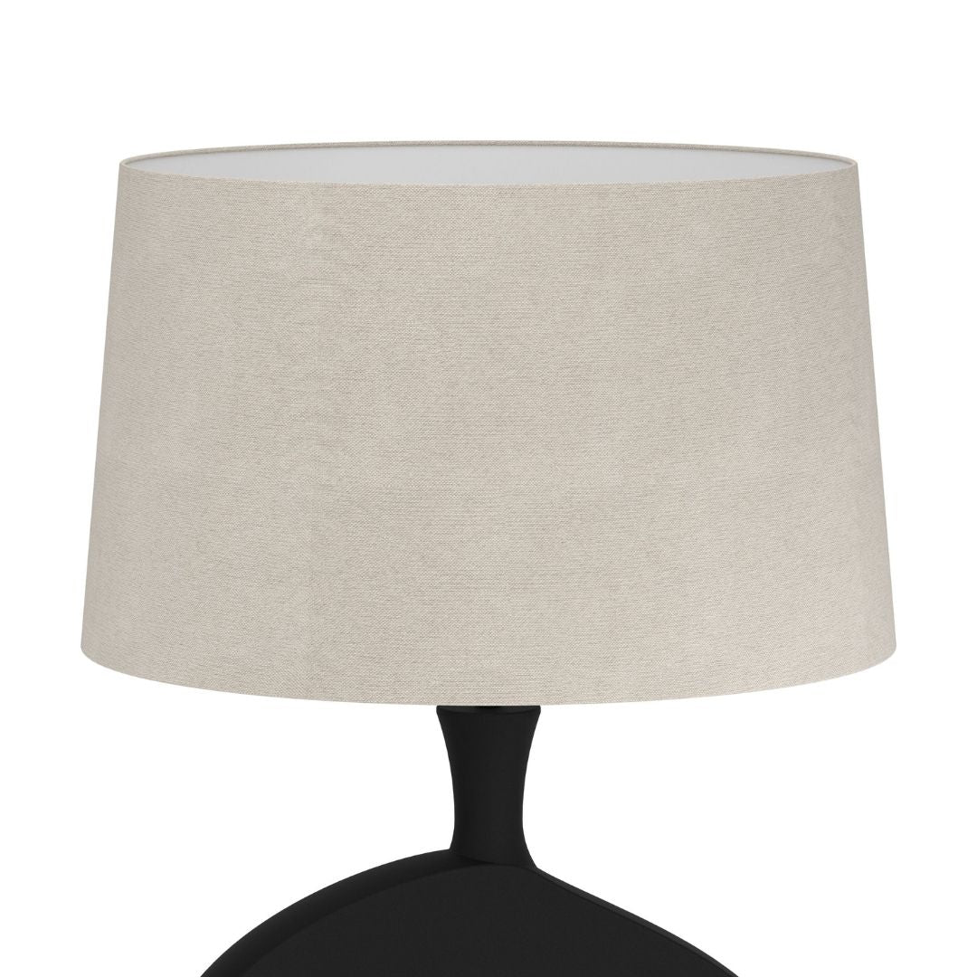 Diezma Tall Black Table Lamp