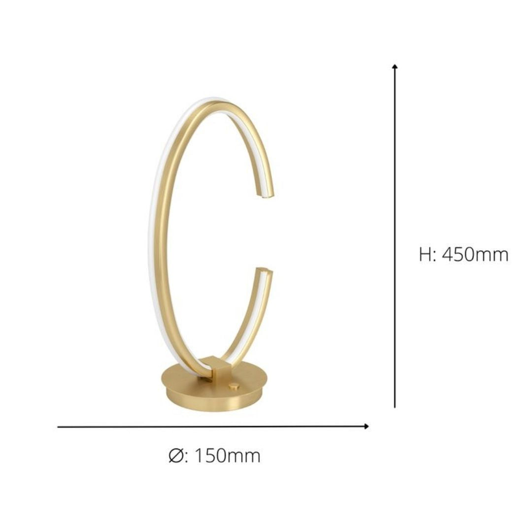 Bogado Gold LED Table Lamp