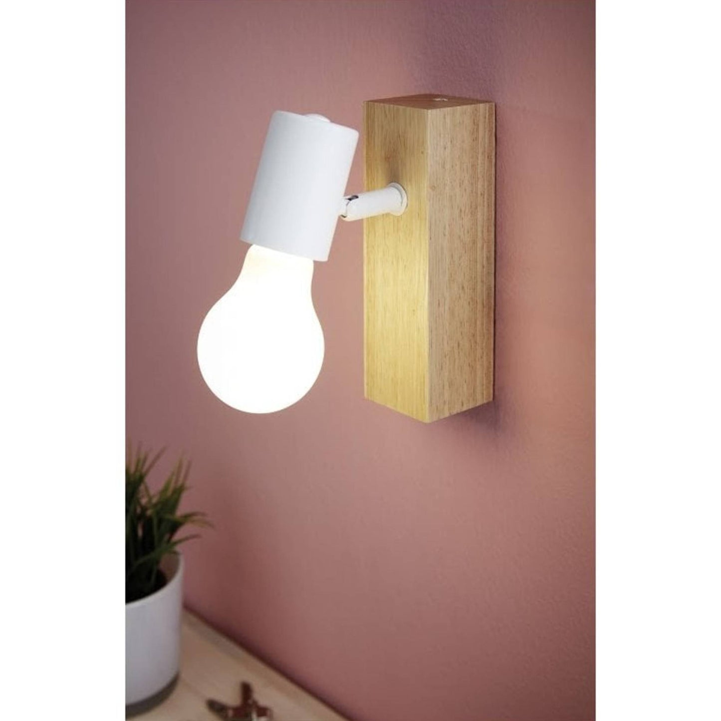 E27/ES 7w LED Decor Coated Large Globe Warm White Light Bulb
