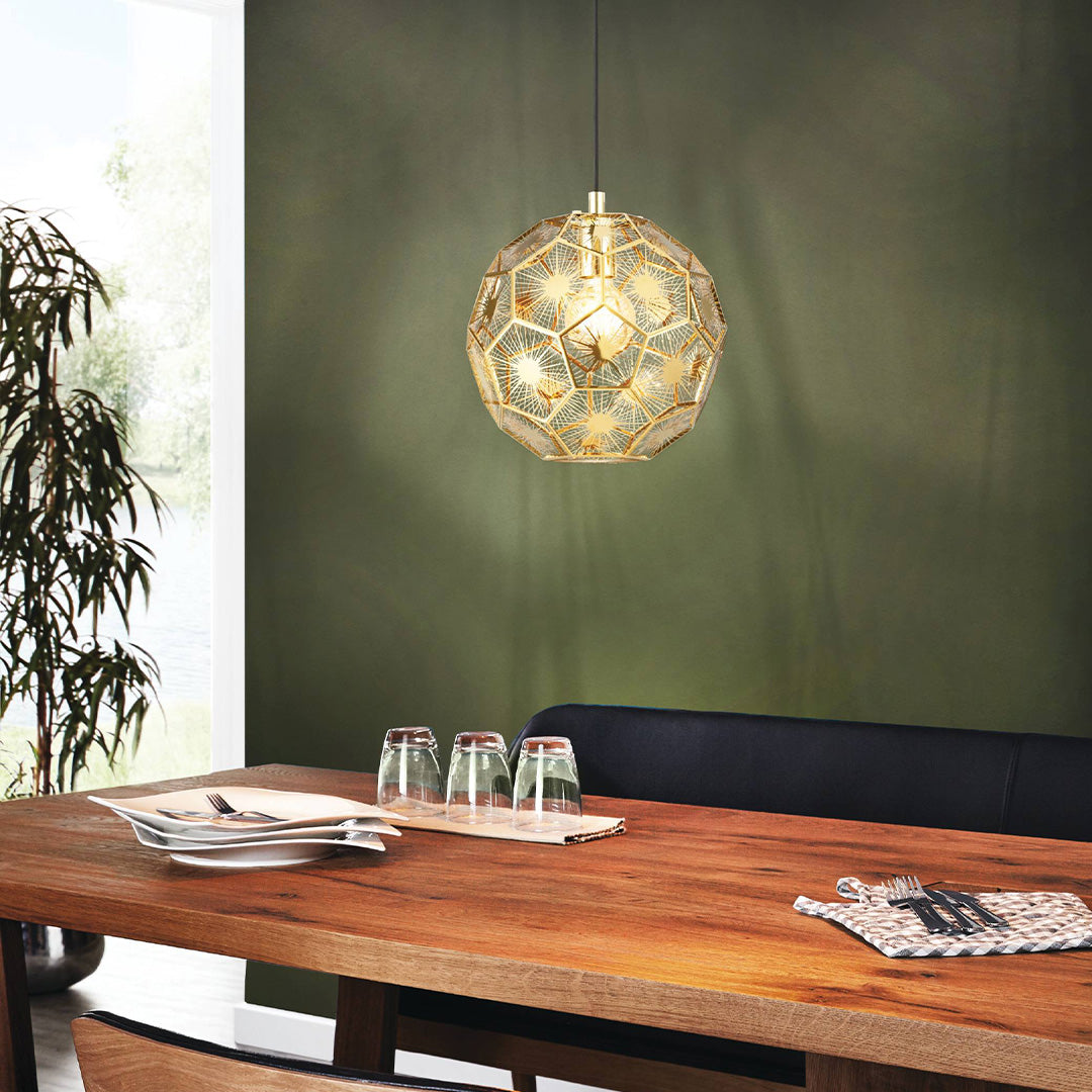 Skoura Gold Ceiling Pendant