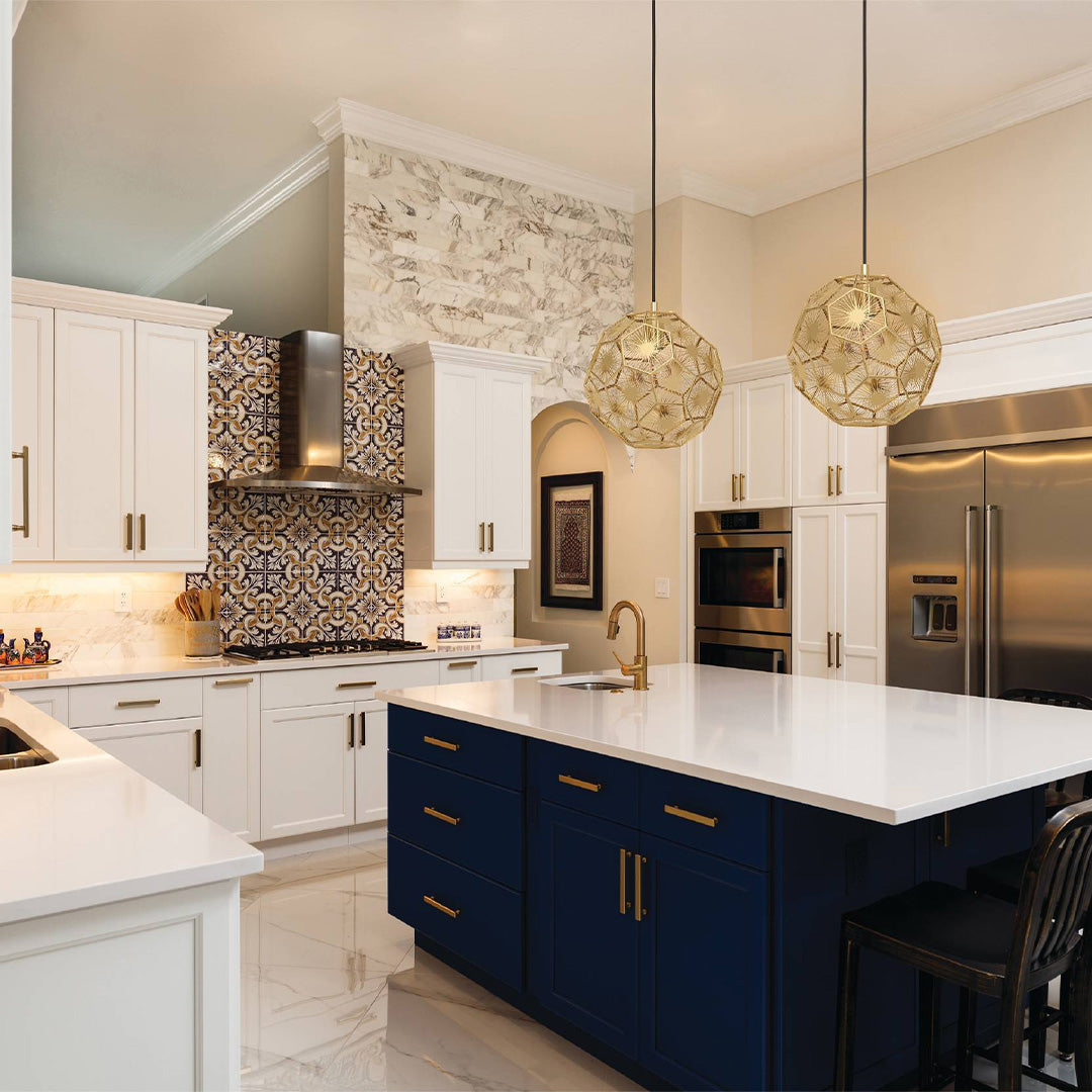 Skoura Gold Ceiling Pendant