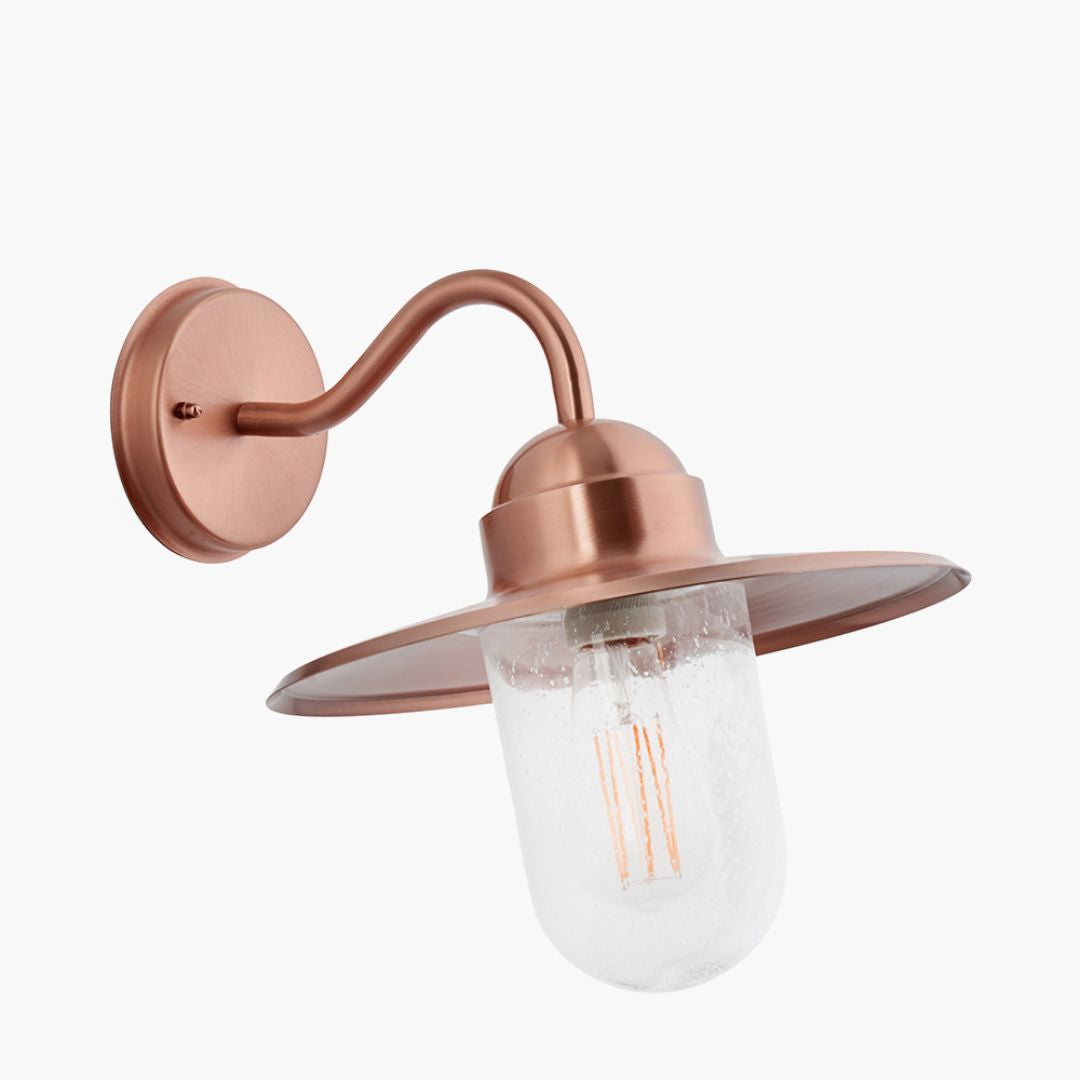 Lilium Outdoor Wall Bracket Copper