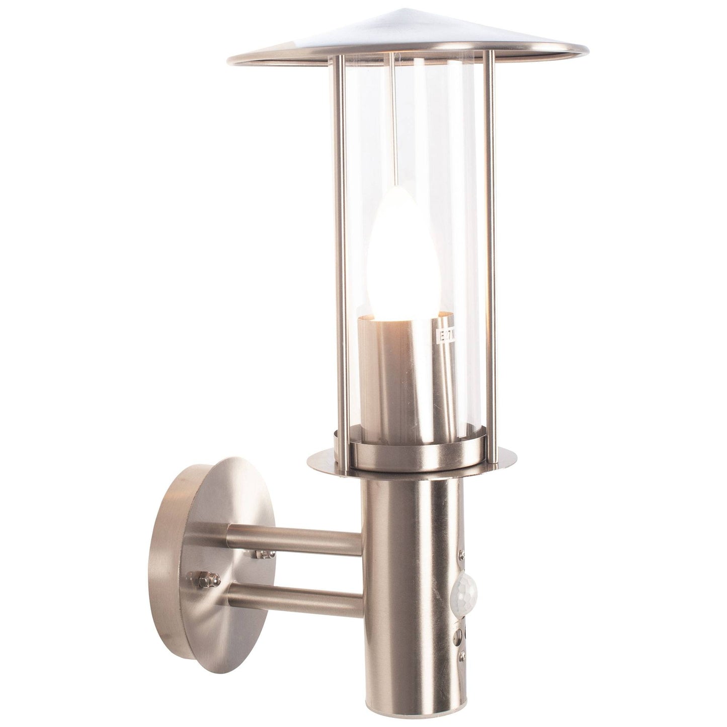 Myosotis PIR Outdoor Wall Light Stainless Steel