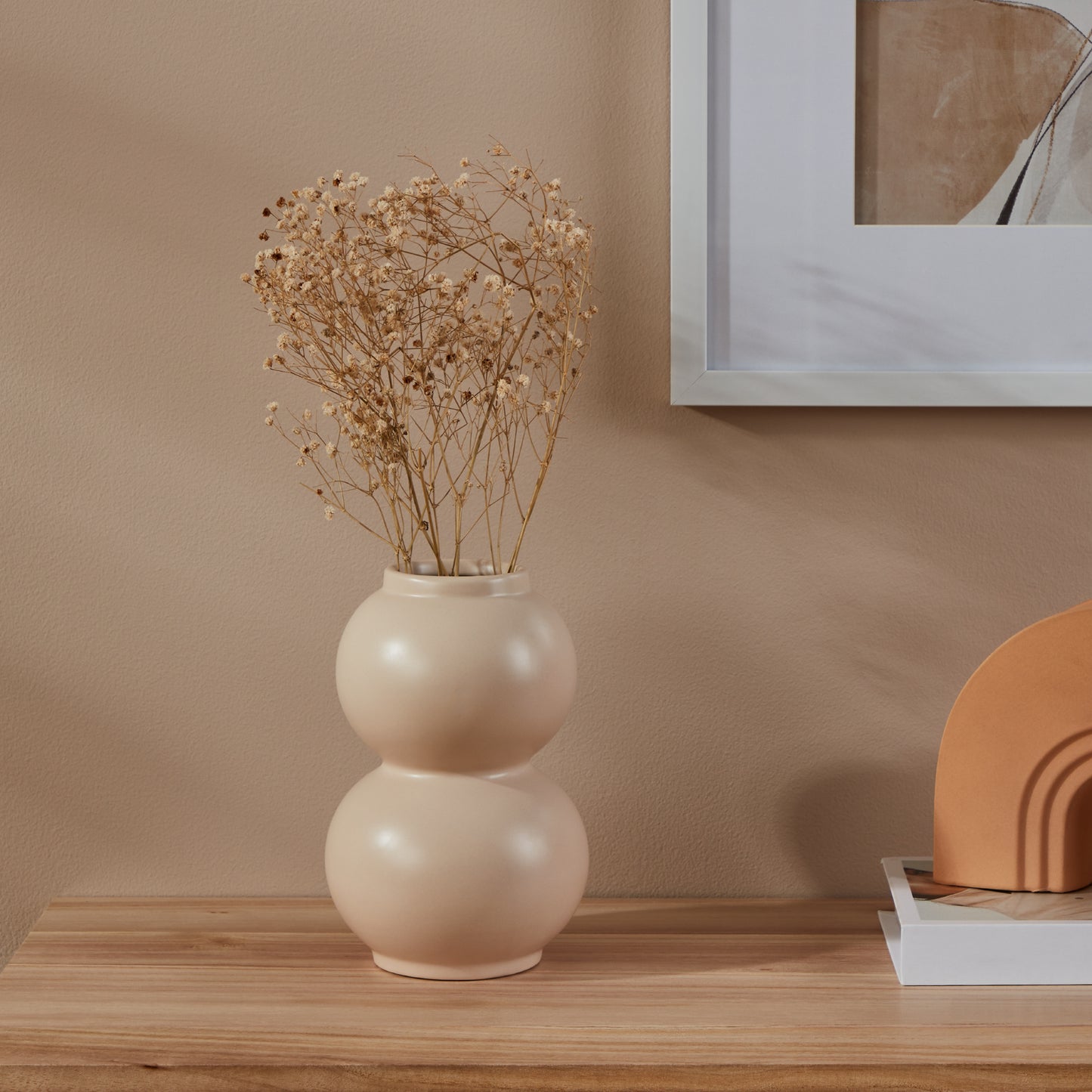 Miyoshi Beige Vase