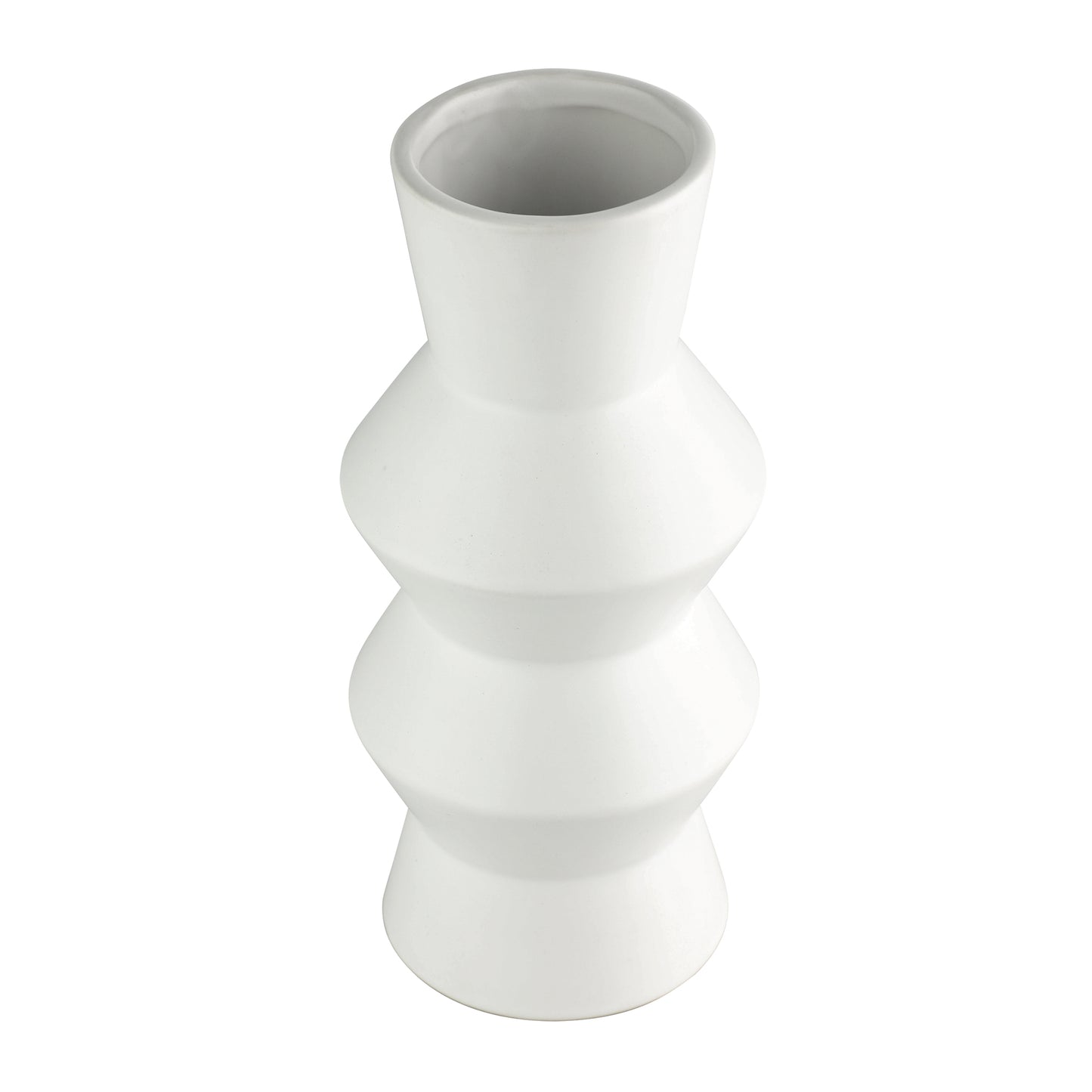Sasebo White Ceramic Vase