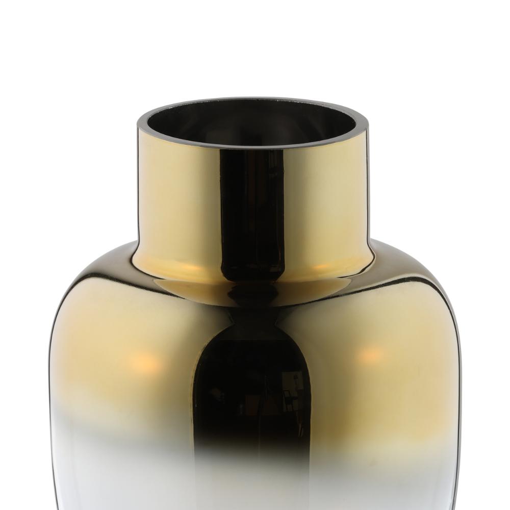 Siranana Gold and Glass Vase