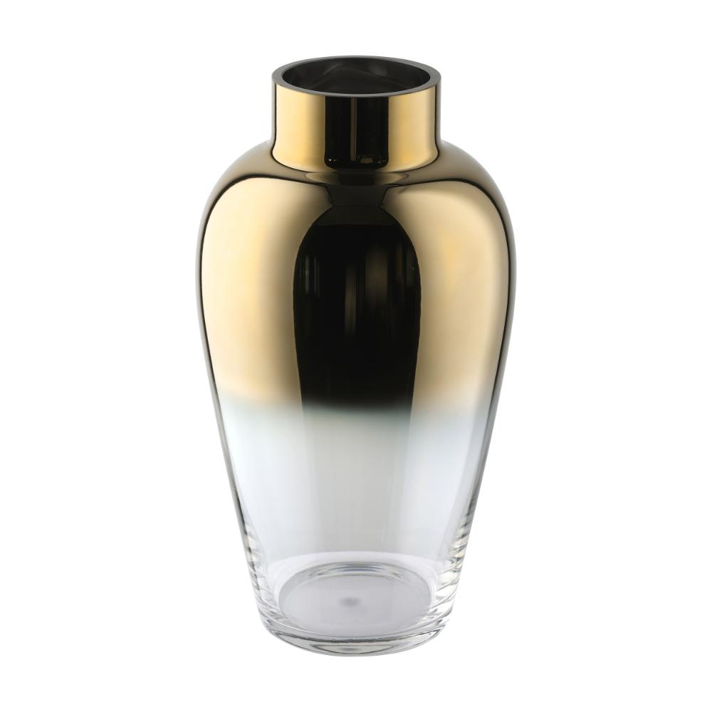 Kenyasi Gold Glass Large Vase
