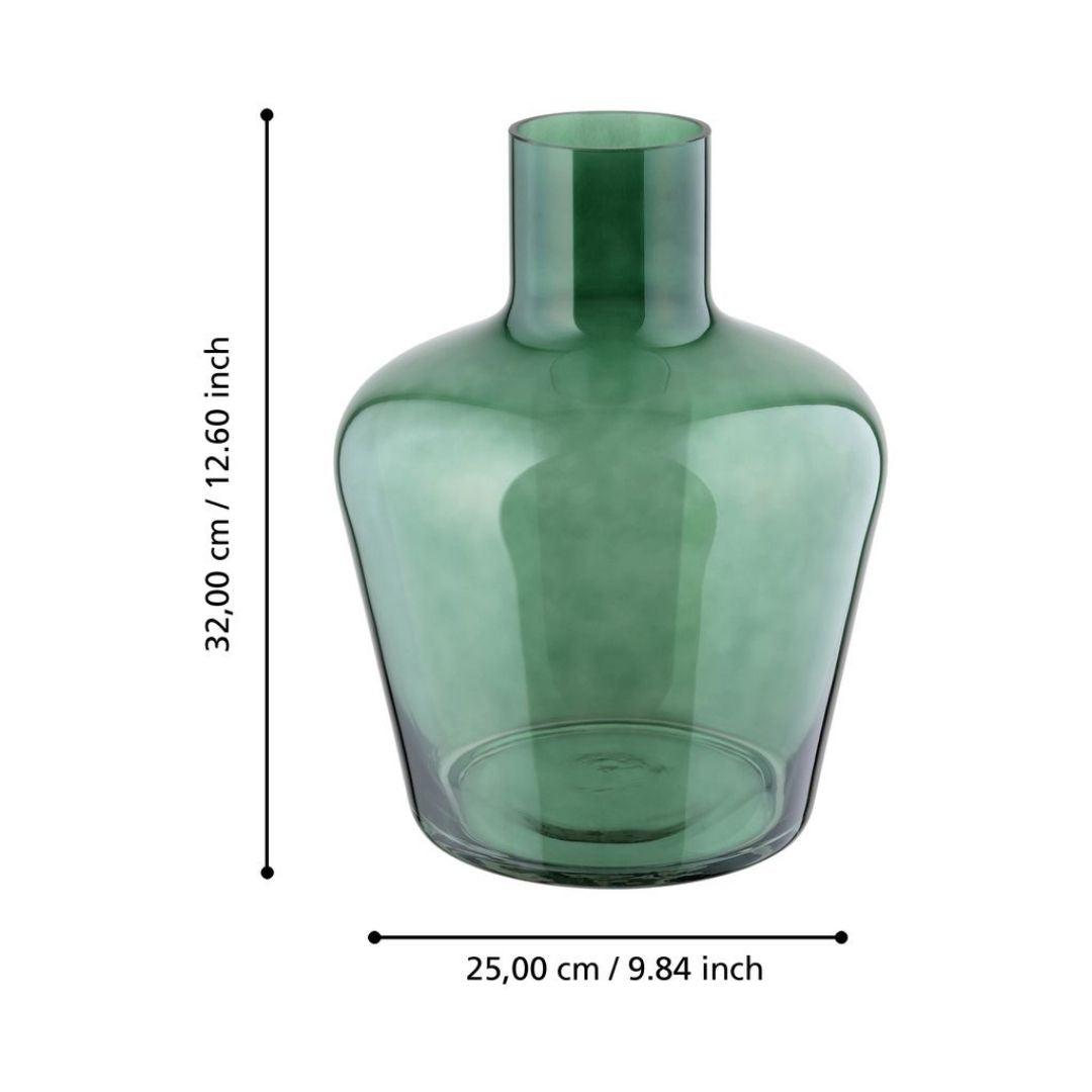 Samuntai Green Glass Vase Medium