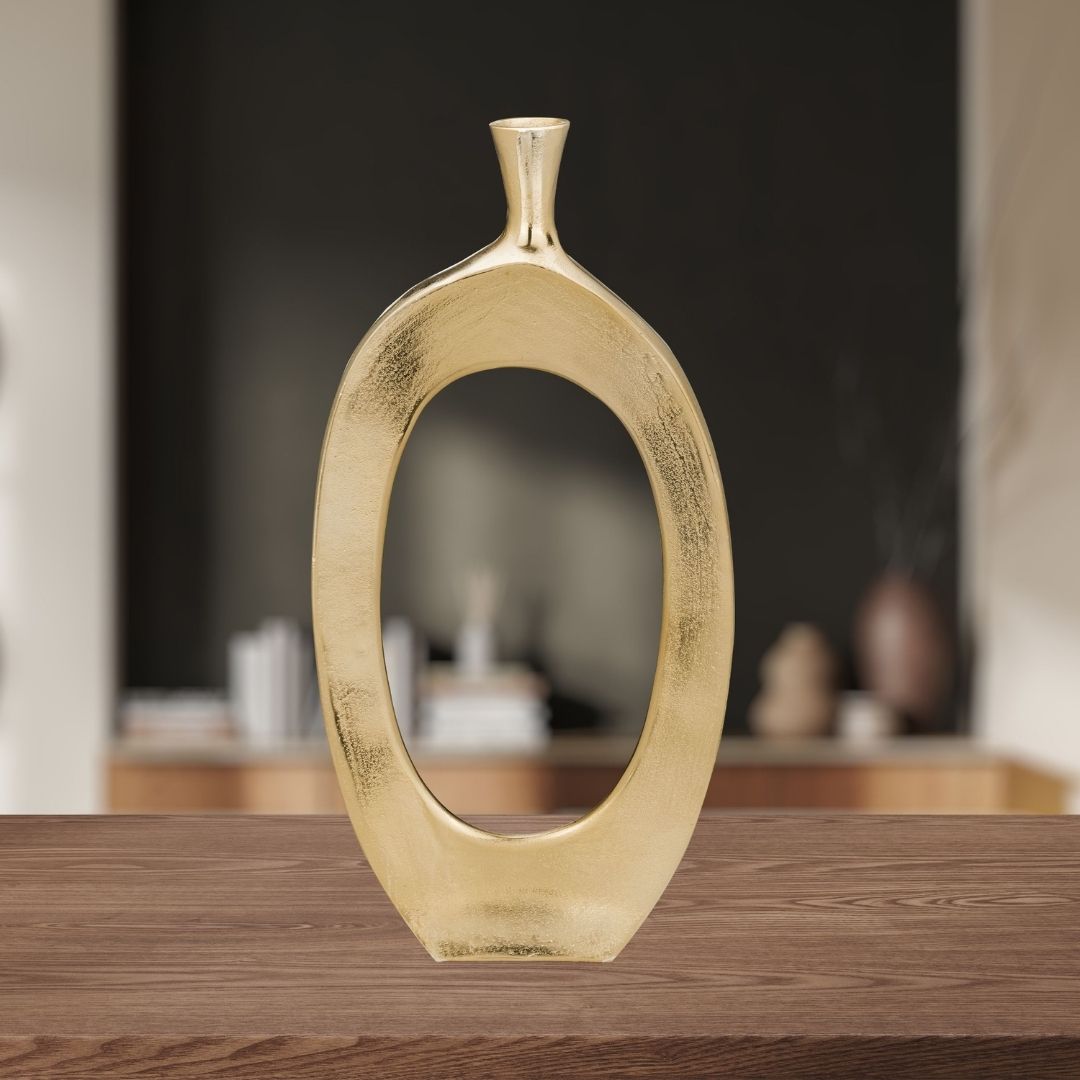Ankarefo Tall Gold Vase