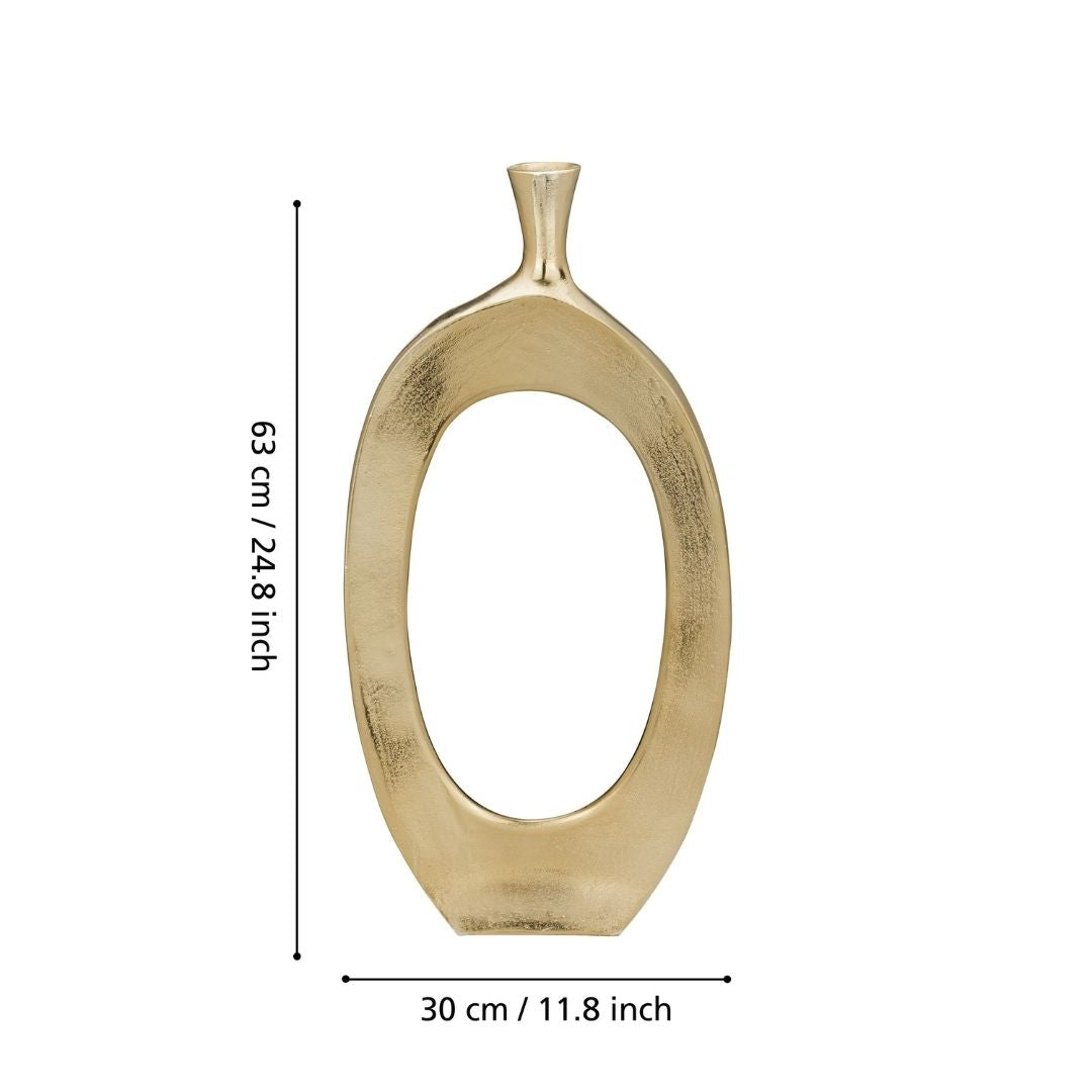 Ankarefo Tall Gold Vase